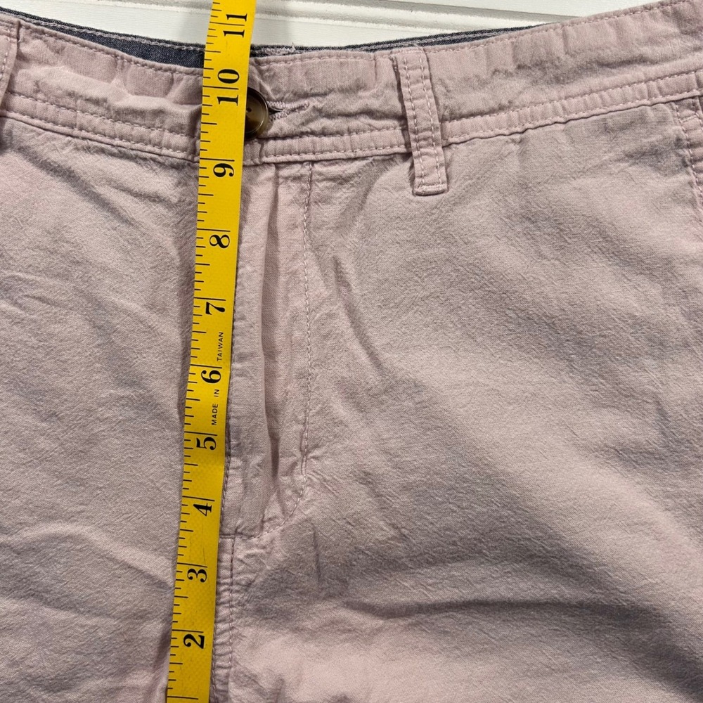 14th & Union Slim Fit Chino Shorts Mens 33 Light Pink Dusty Rose Blush - Picture 10 of 15